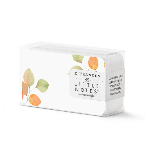 Fall Leaves Little Notes® | Fall Decor Gift Favor Stationery - Front & Company: Gift Store