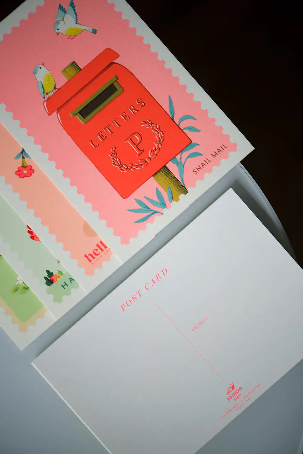Mailbox Birds Postcard