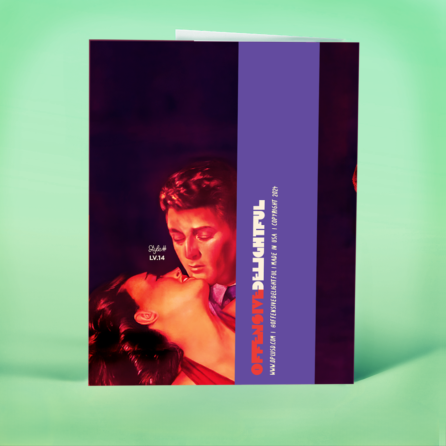 I LOVE YOU SOB love card