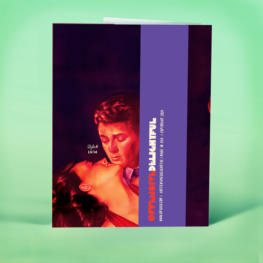 I LOVE YOU SOB love card