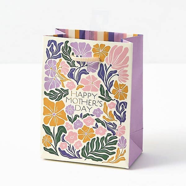 Nouveau Floral Mother's Day Gift Bag