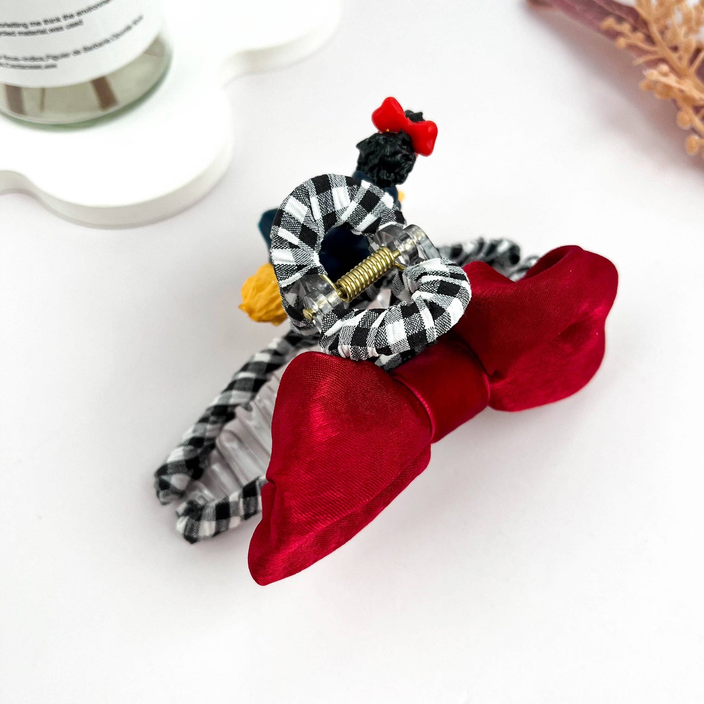 Magical Witch Bow Hair Claw