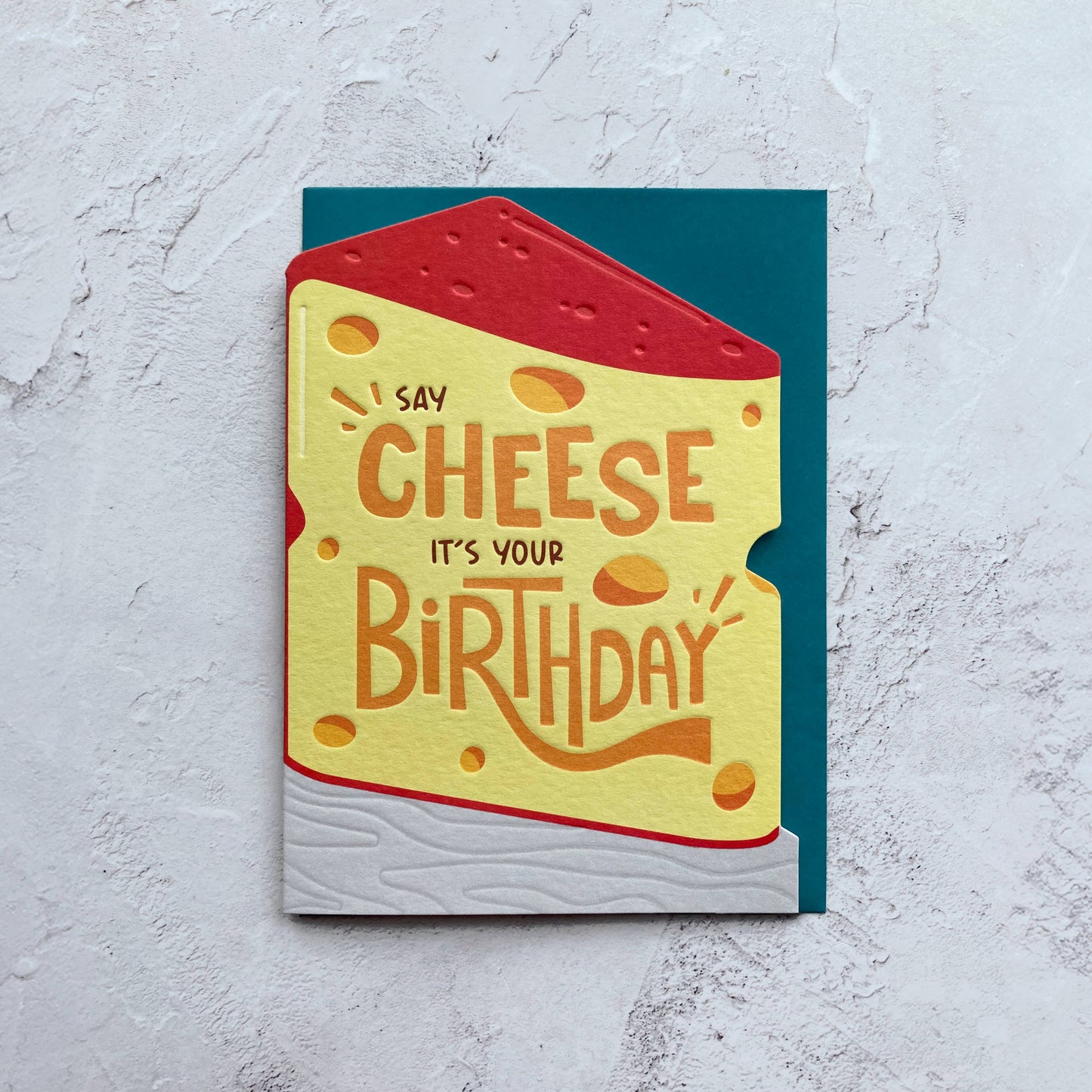 Happy Birthday Cheese Card