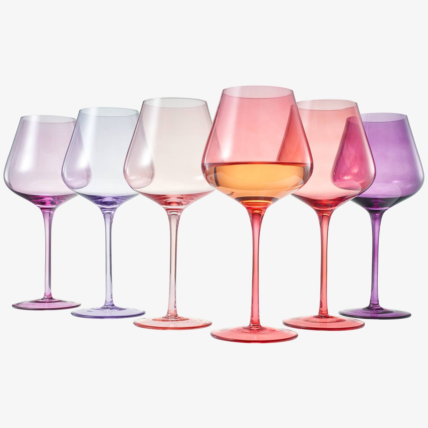 Love Wine Glass Assorted Colour