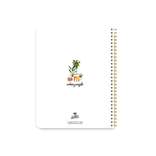 Plant Lovers Coil Bound Notebook