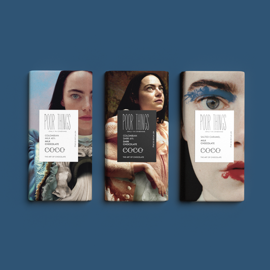 COCO x Poor Things - Salted Caramel 80G Milk Chocolate