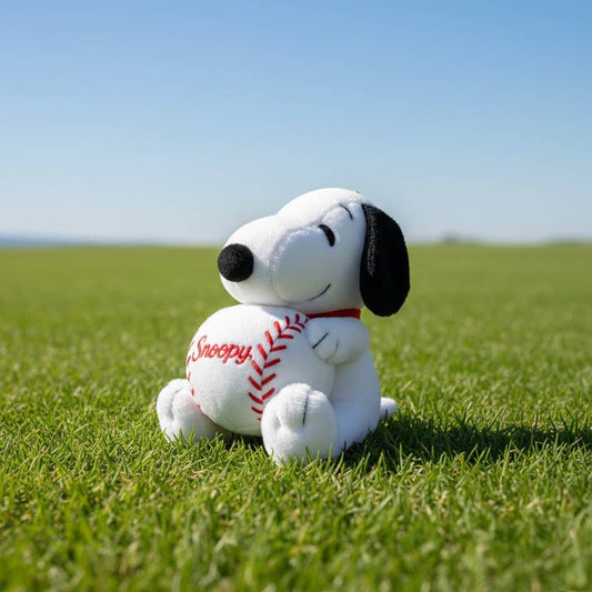Snoopy Sports Ball Plush Keychain (Bag Charm)