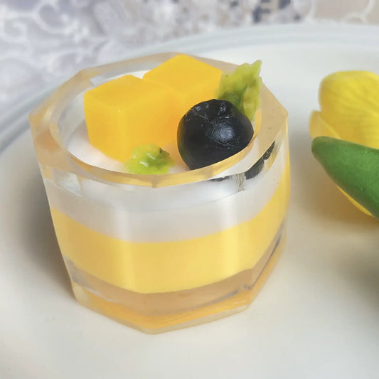 Mango Milk Tea Squishy Stress Relief Toy