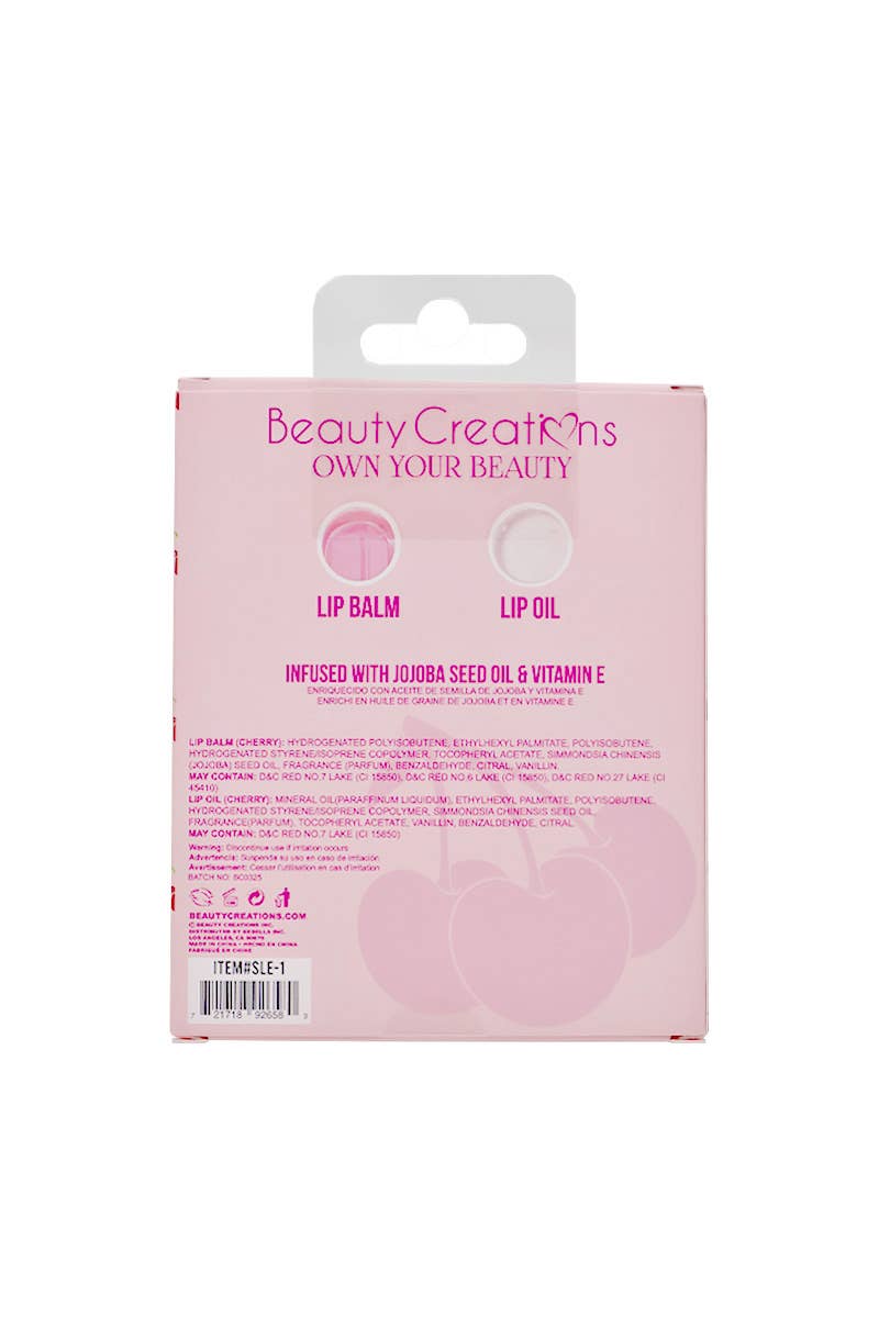 Beauty Creations SLE-1 Cherry Sweet Lips Essentials Set