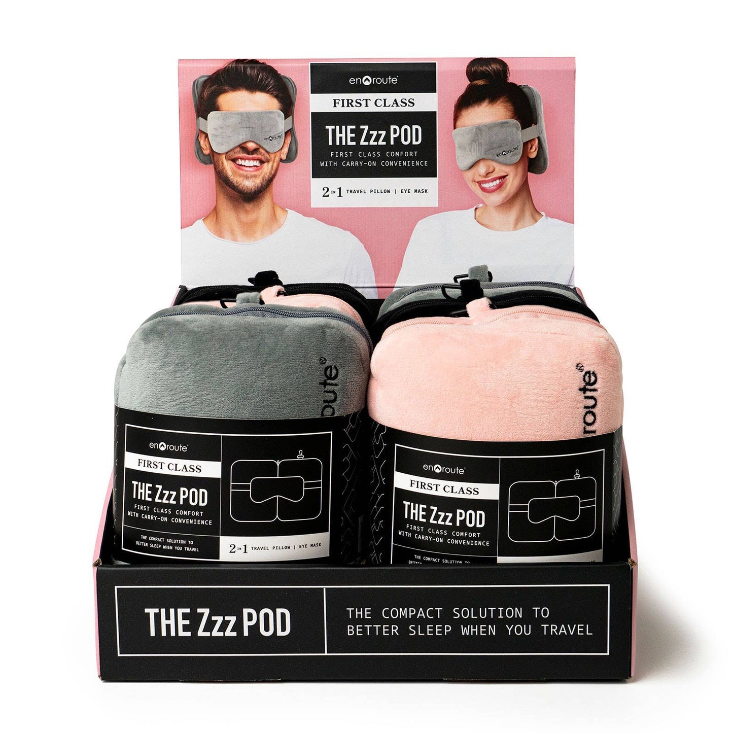 EnRoute Z Pod Travel Pillow Eye Mask