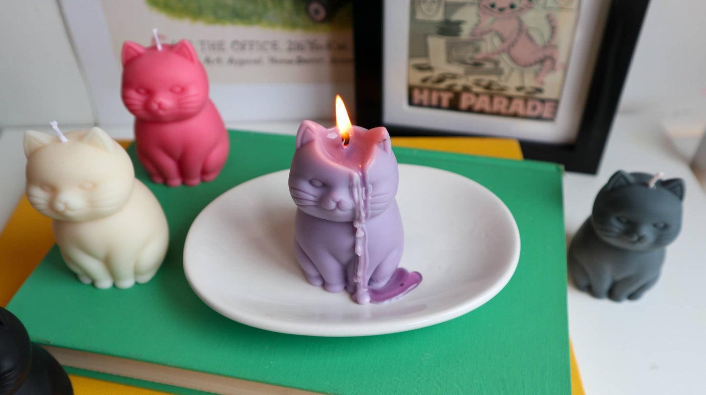Cute Cat Candle