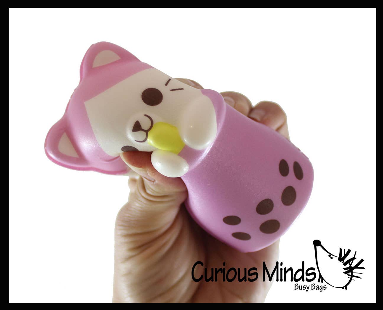 Animal Drinking 4" Bubble Tea Drink Slow Rise Squishy Toys