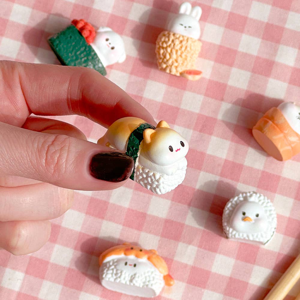 Random Sushi Animal Miniature Figure Blind Box Toy