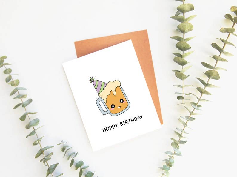Hoppy Birthday | Beer Birthday Card
