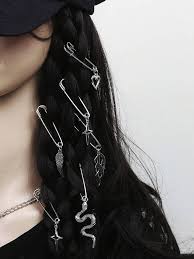 Flame & Snake Charm Hair ring