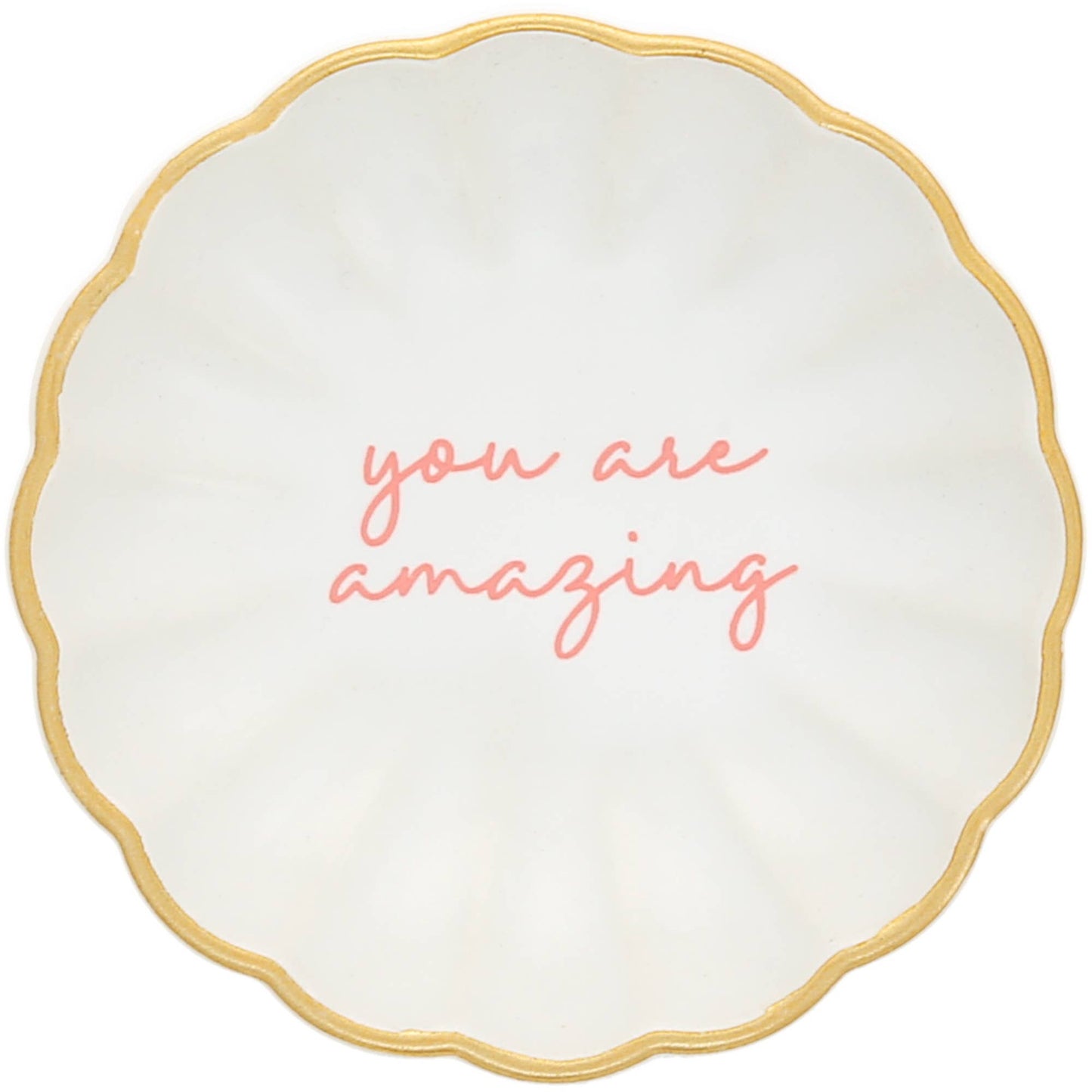 You Are Amazing Trinket Dish & Earring Set.