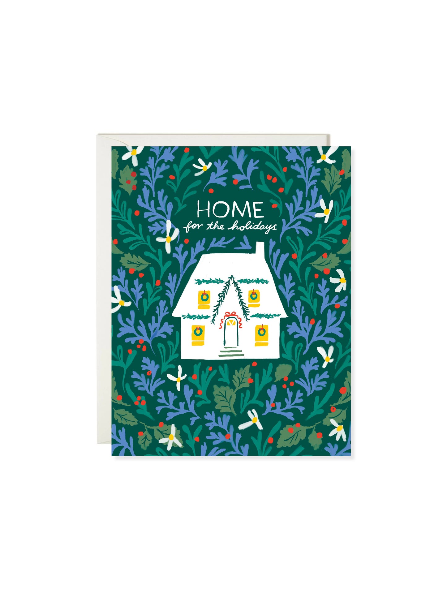 Home for the Holidays - Classic Christmas Card