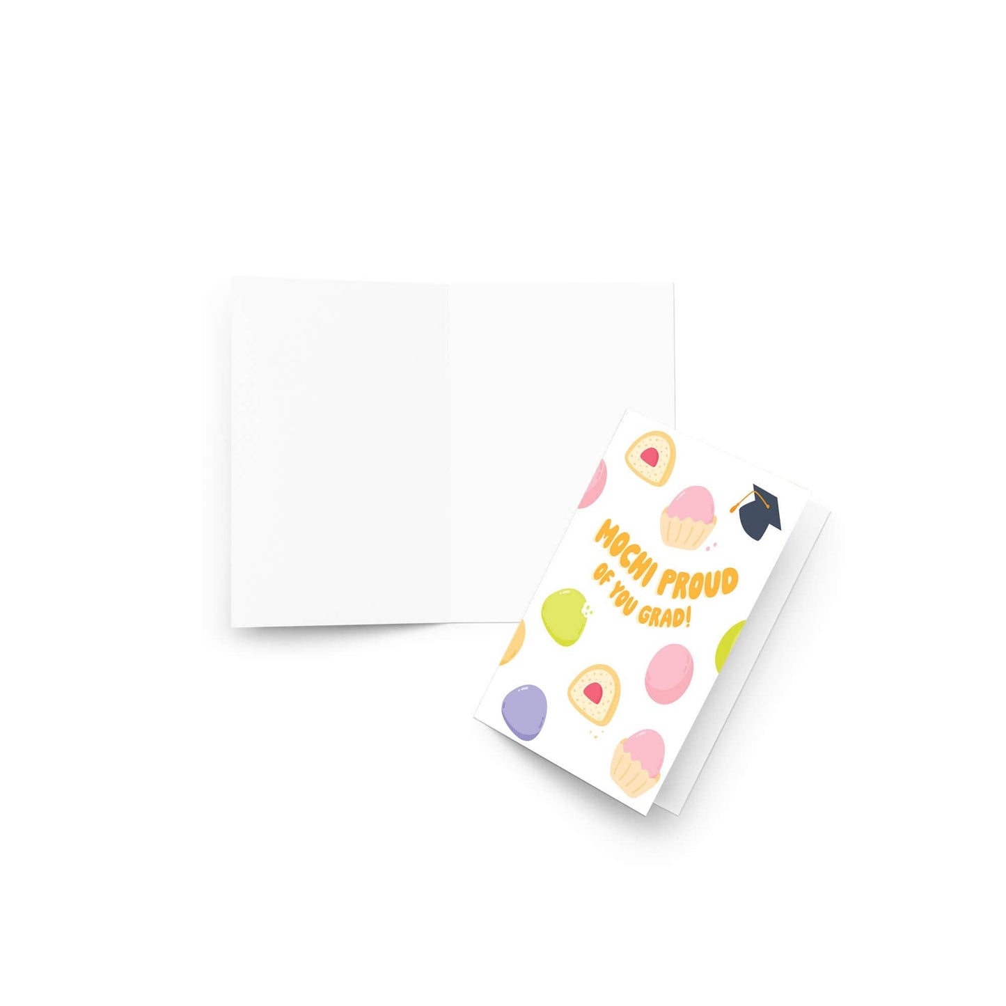 Mochi Graduation Card | Japanese Food Pun Congratulations Grad