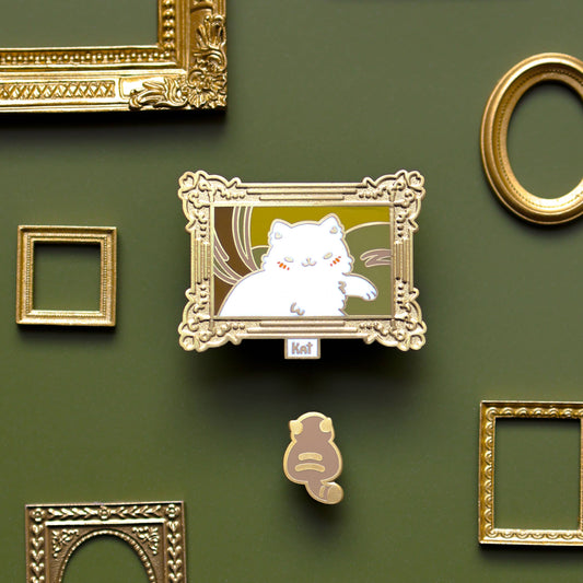 Enamel Pin - Meowster Piece Pin Set