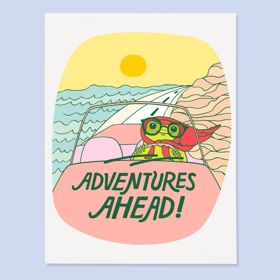 Adventures Ahead - Card