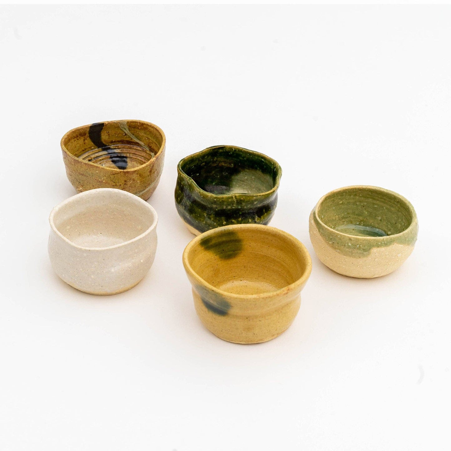 Japanese Artistic Handmade Seifu Sake Cups Gift Set
