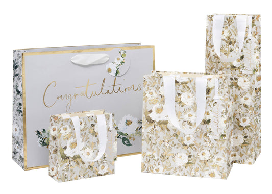 Bag Medium Congratulation Floral