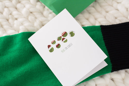 Peas On Earth - Greeting Card
