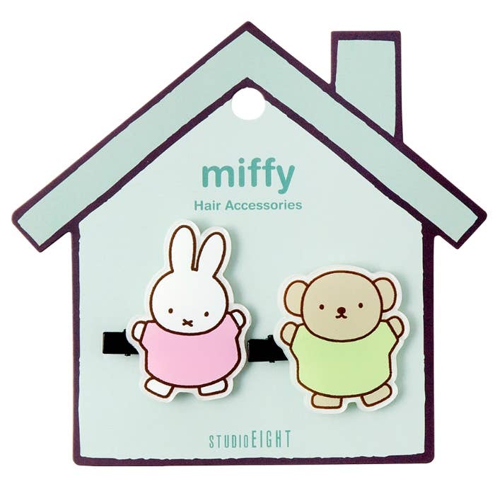 Miffy Hair Clip Pin SET