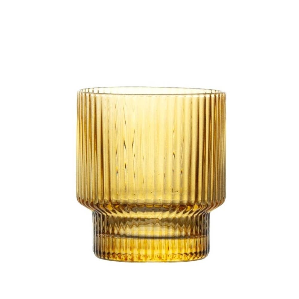 Ribbed Old Fashion Glass 340ml