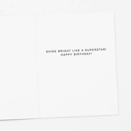 Show Stopping Theatre Birthday Greeting Card