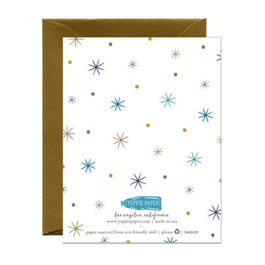 Simply the Best Dad Golden Trophy Fathers Day Card