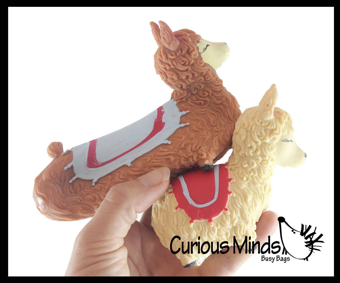 Sand Alpaca Llama - Sand Filled Squishy