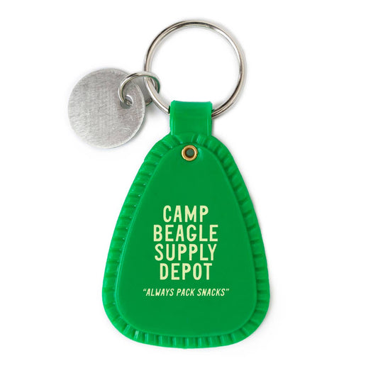 3P4 x Peanuts® - Snoopy Beagle Scout Saddle Keychain