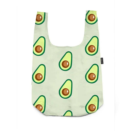 2-in-1 Bag Charm & Reusable Shopper Bag - Avocado