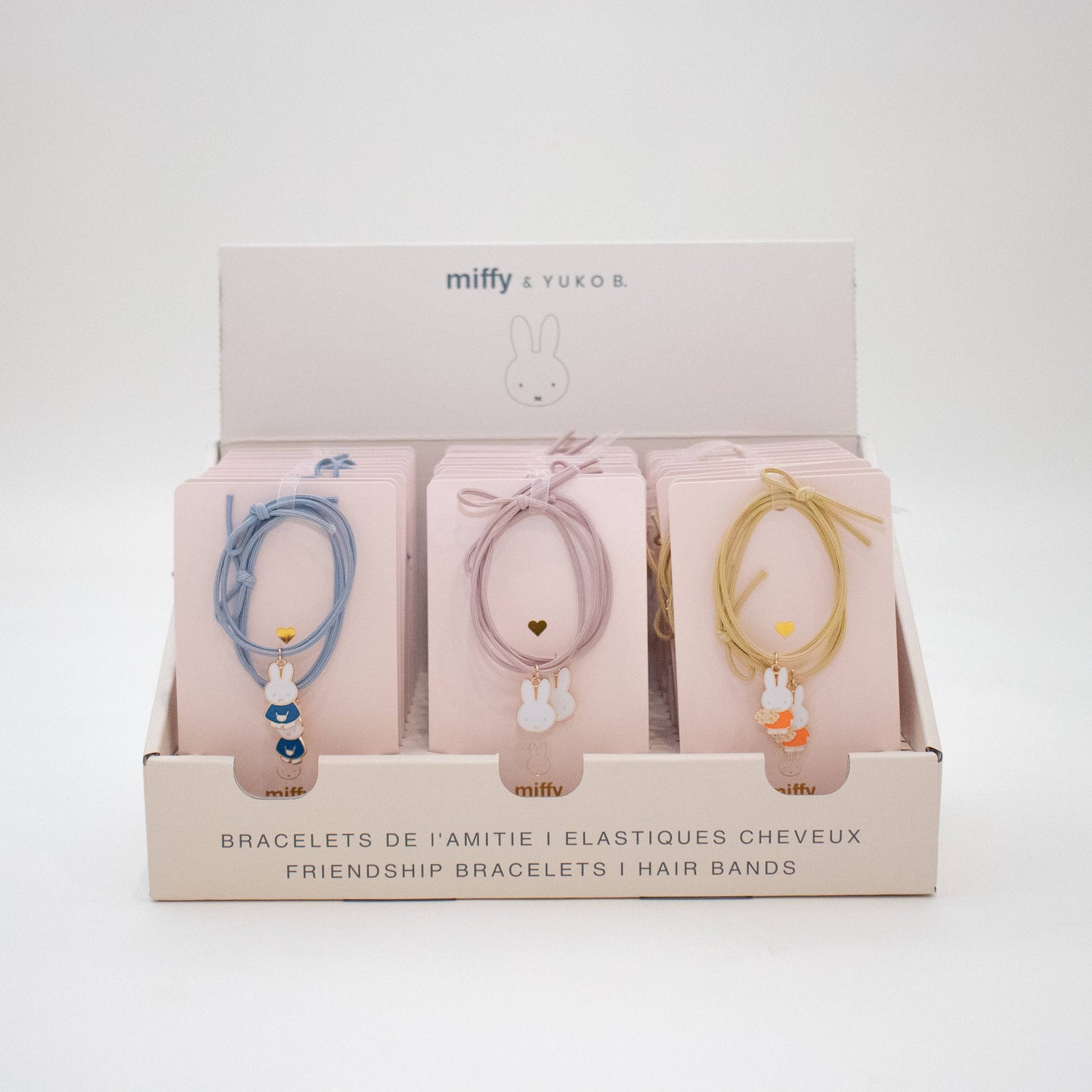 Friendship bracelet duo I Miffy hair elastics