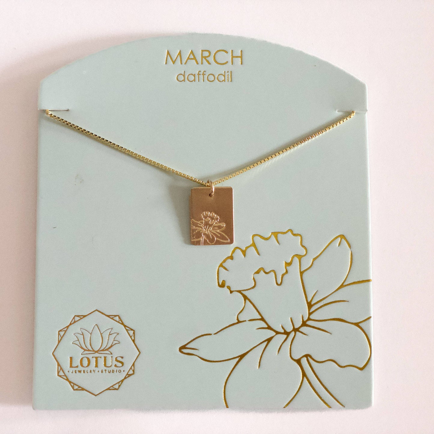Birthflower Necklaces