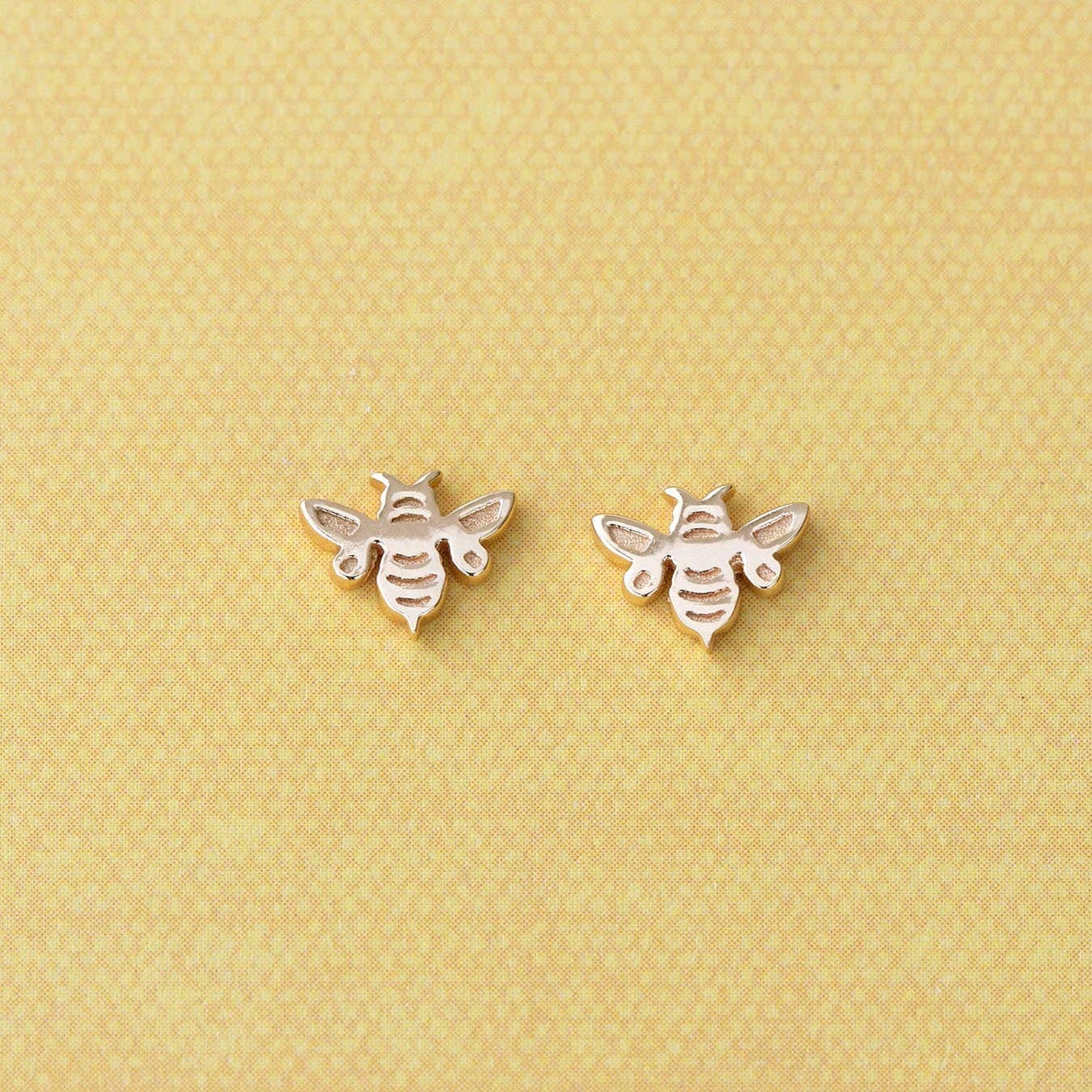 Bumble Bee Stud Earrings