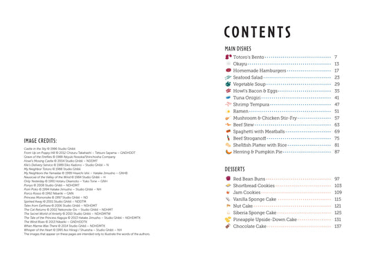 Studio Ghibli Cookbook