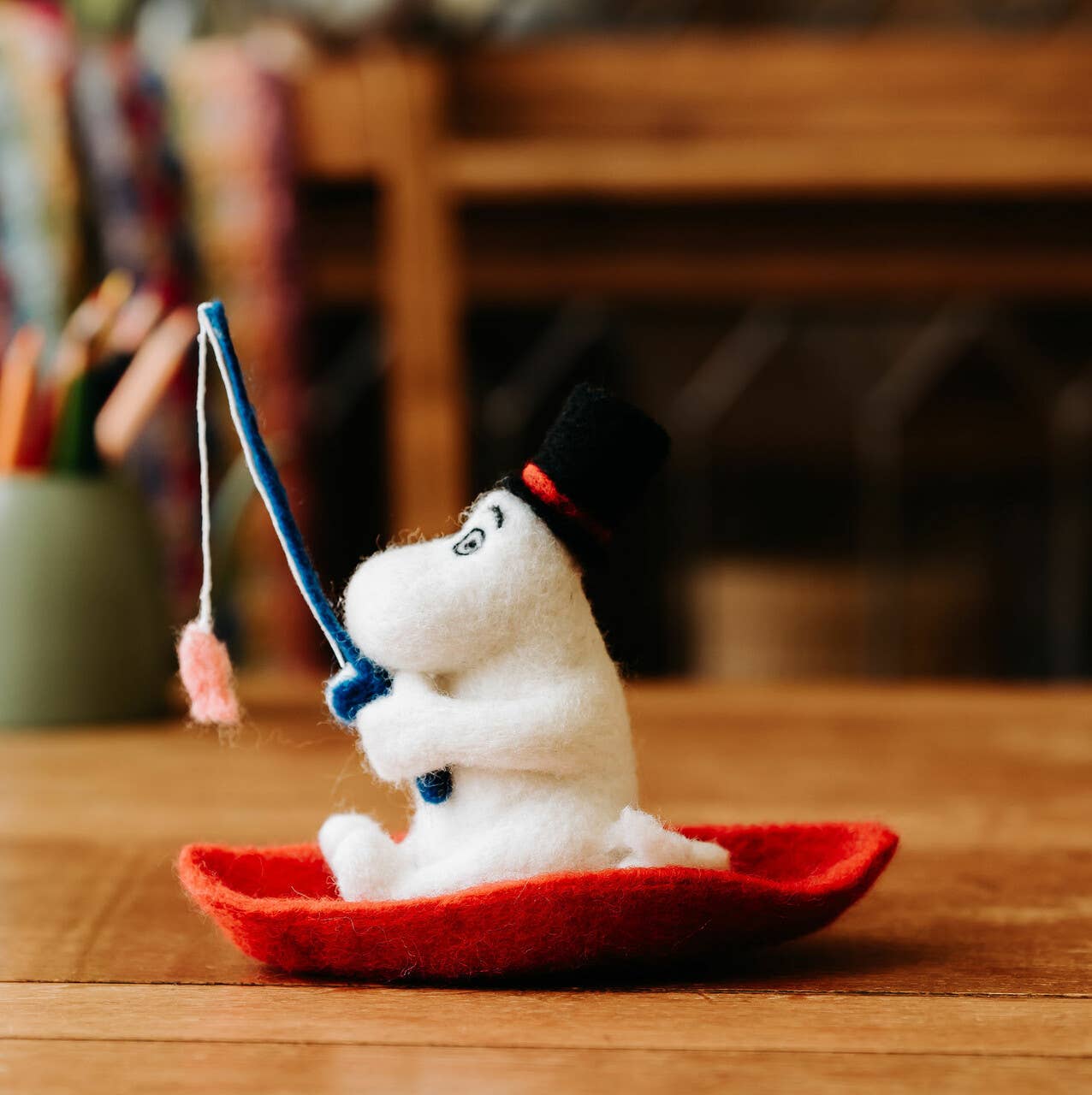 Moominpappa Goes Fishing Needle Felting Kit