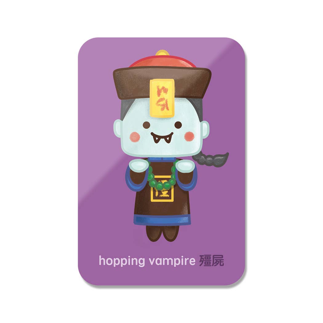 Hopping Vampire magnet