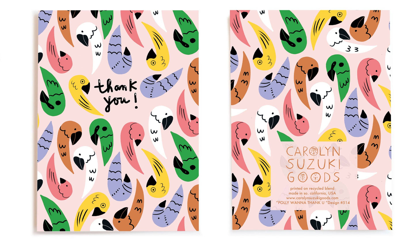 POLLY WANNA THANK YOU