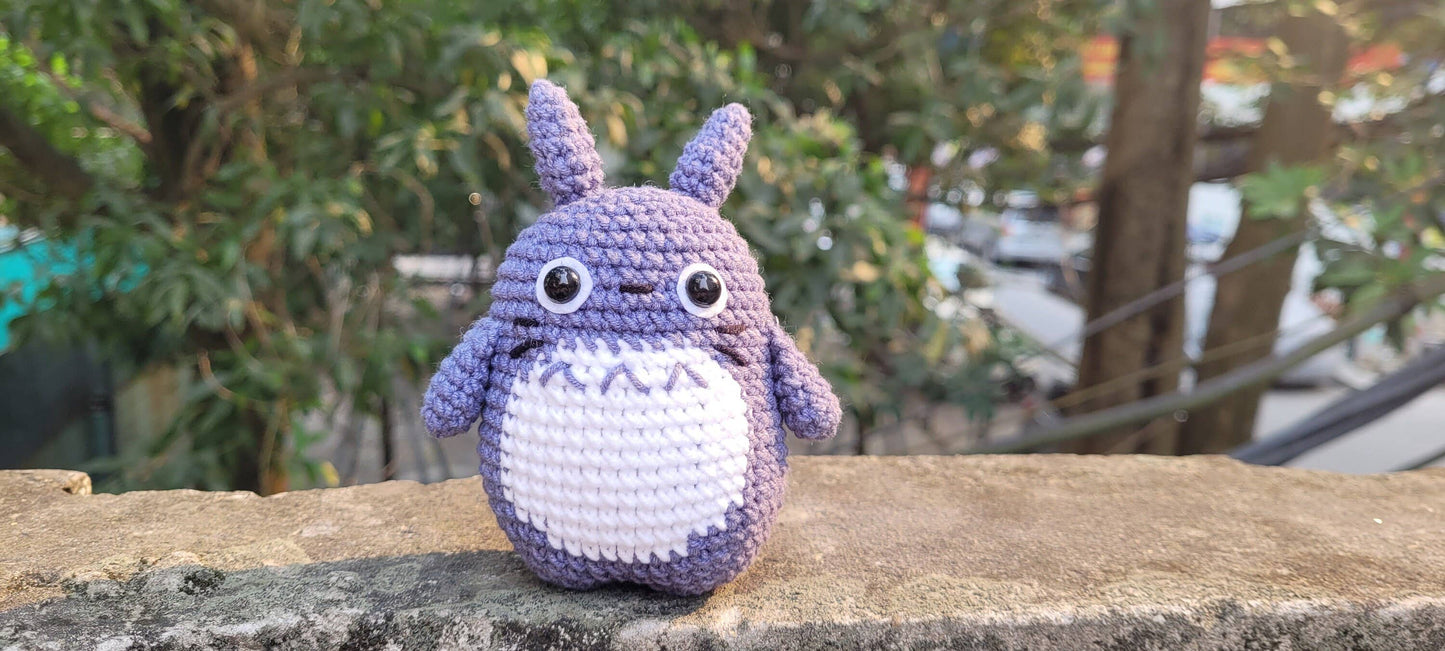 Cute Crochet My Dearest Neighbor Totoro Plushie, Stuffed Toy