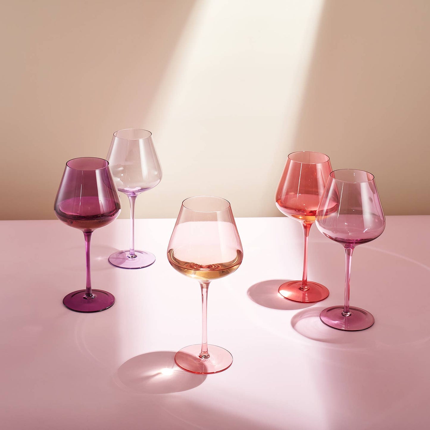 Love Wine Glass Assorted Colour