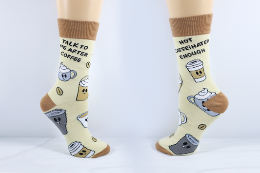 Coffee Caffeine Socks