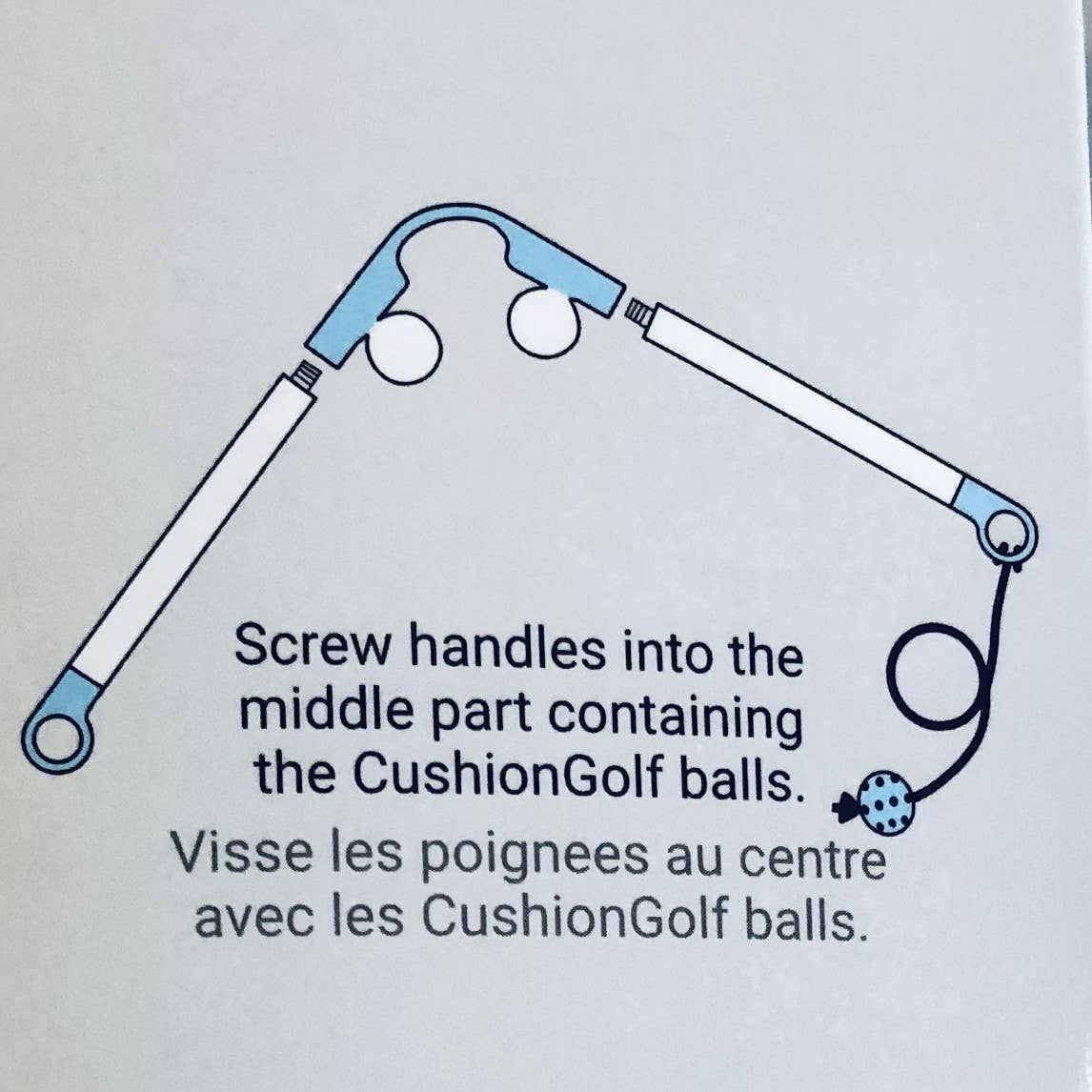 Lindo CushionGolf Body Massager - w/ Soft Golf Balls