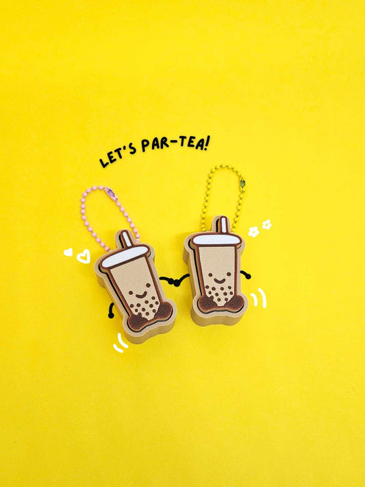 Boba Clicker Keychain