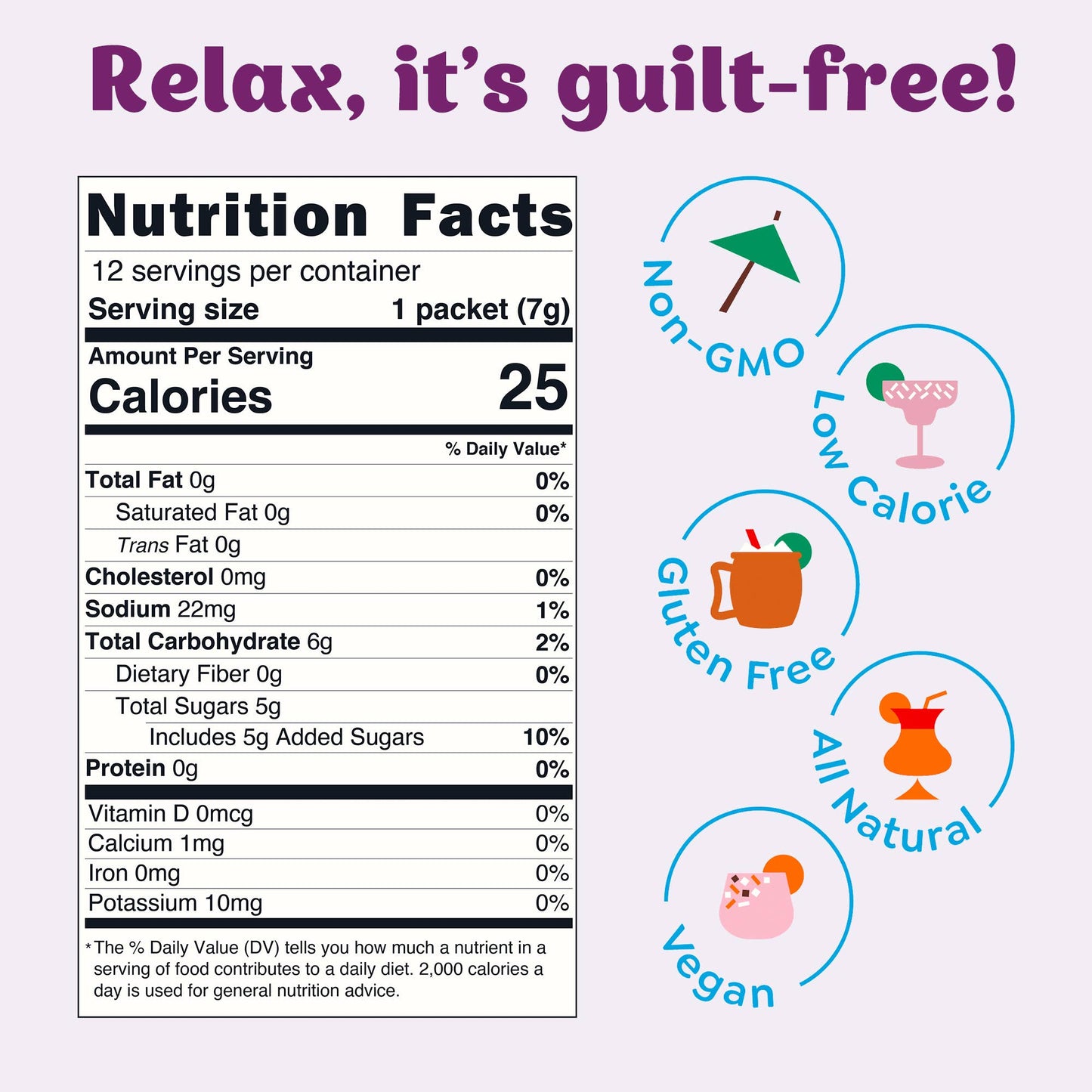 Passionfruit Paloma Cocktail Mixer - 12 Servings Multipack
