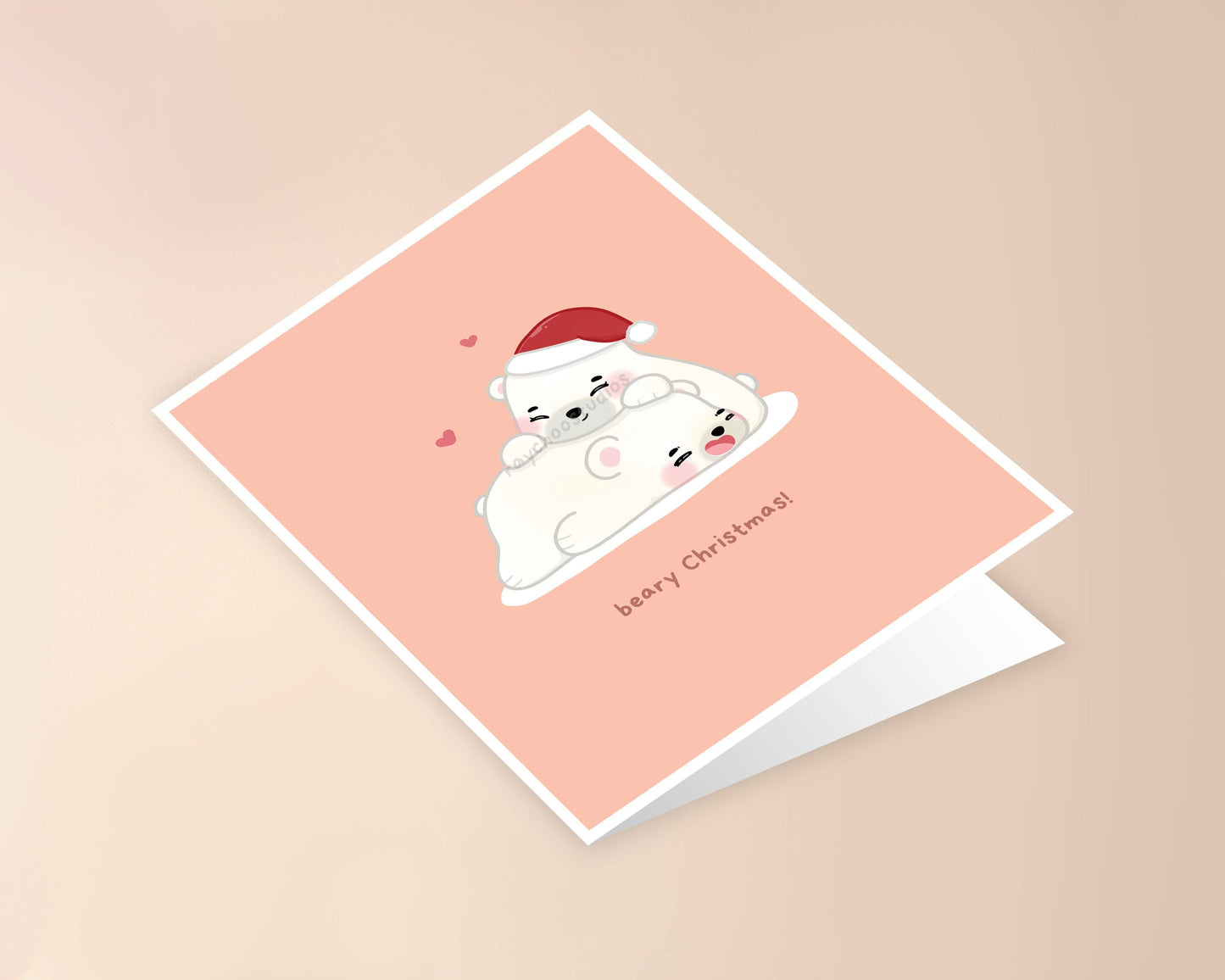 Beary Christmas Card