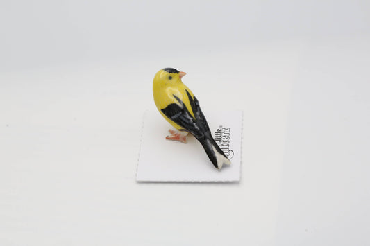 Bounce Goldfinch Porcelain Miniature