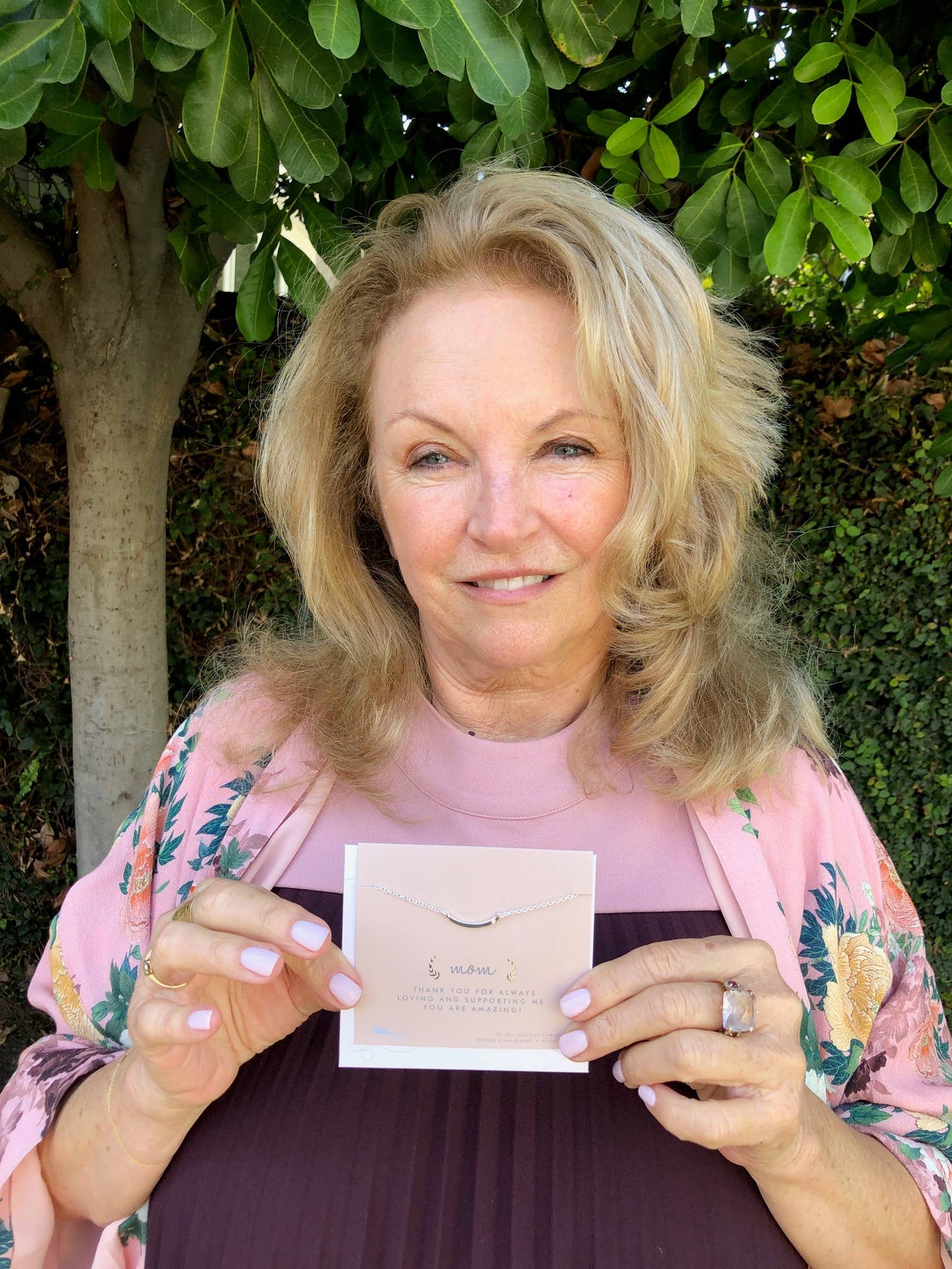 Best Day Ever Necklace + card/env - Mother of Bride